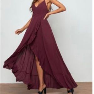 Bought it 159.00 my loss your gain 69.00 color is burgundy very beautiful dress